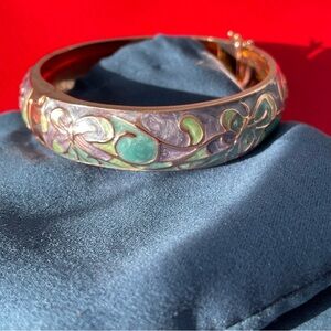 The Bradford ExchangeThomas Kinkade "Serenity" Engraved Copper Wellness Bracelet